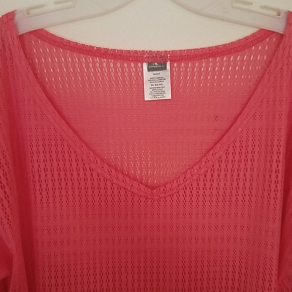 O'Neill Peach Swimsuit Coverup M - Picture 2 of 6